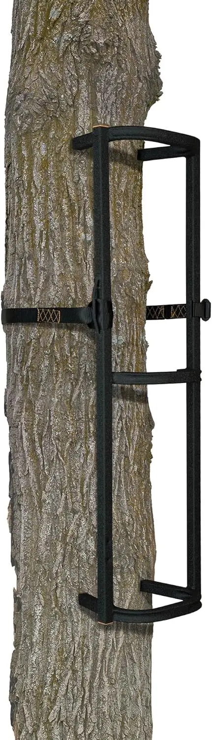 Stagger Steps Packable Rock Solid Steel Ladder System for Tree Climbing & Use on Crooked or Leaning Trees - 12.25' Total Height
Stagger Steps Packable Rock Solid Steel Ladder System for Tree Climbing & Use on Crooked or Leaning Trees - 12.25' Total Height