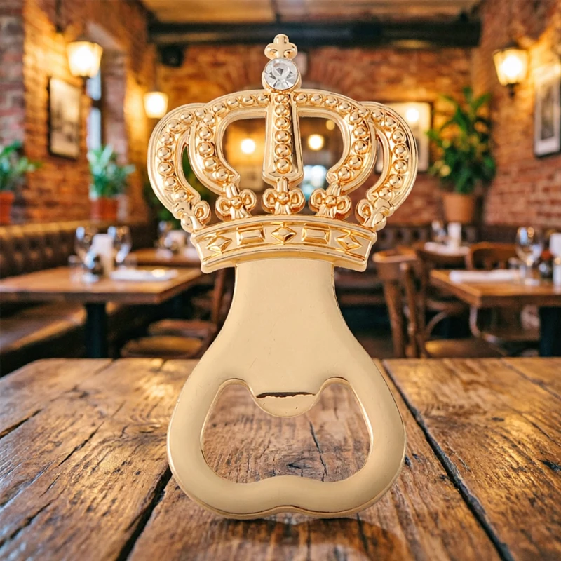 Creative Crown Beer Bottle Opener Keychain European Personality Wedding Products Wedding Return Party Gift Golden Opener
Creative Crown Beer Bottle Opener Keychain European Personality Wedding Products Wedding Return Party Gift Golden Opener