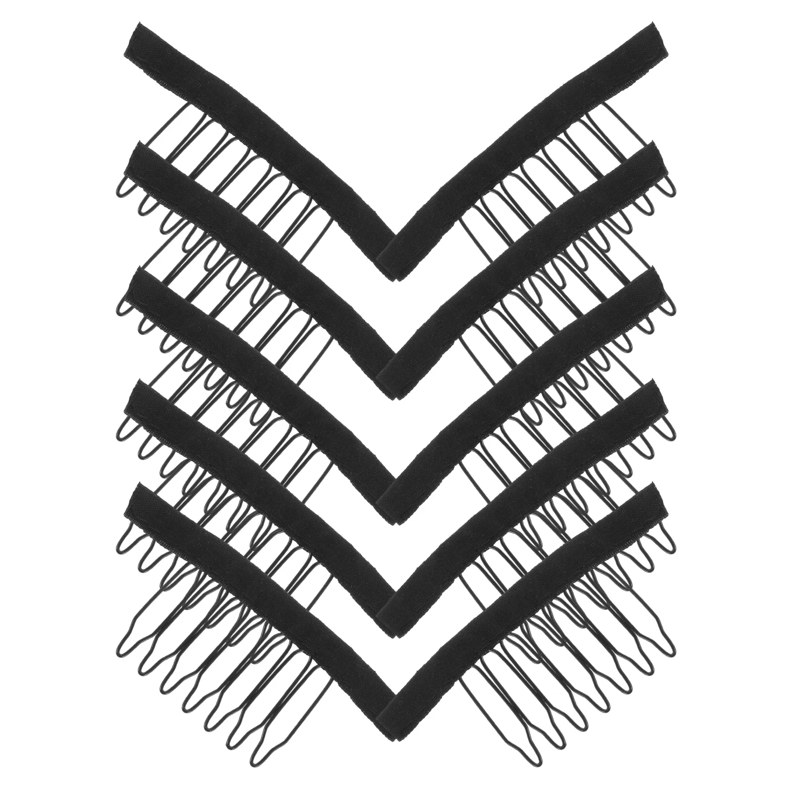 50pcs Combs Black for Hair Extensions Hanger Secure Accessories 7 teeth Clips Caps Tools Steel Teeth Synthetic Hair
50pcs Combs Black for Hair Extensions Hanger Secure Accessories 7 teeth Clips Caps Tools Steel Teeth Synthetic Hair