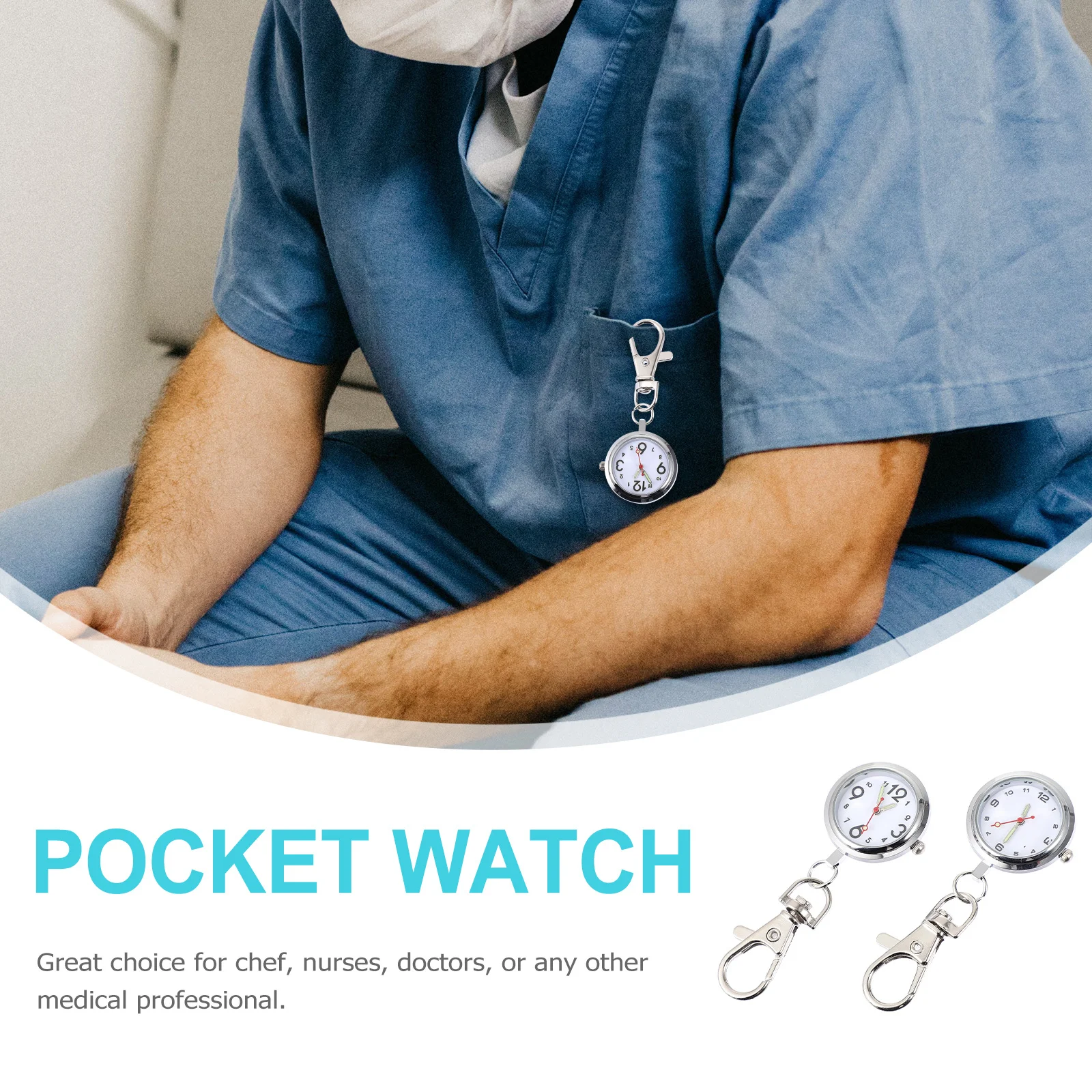 2pcs Pocket Clip Key Buckle On For Women Lightweight Fob Watch Watch Gift Set Digital Key Buckle
2pcs Pocket Clip Key Buckle On For Women Lightweight Fob Watch Watch Gift Set Digital Key Buckle