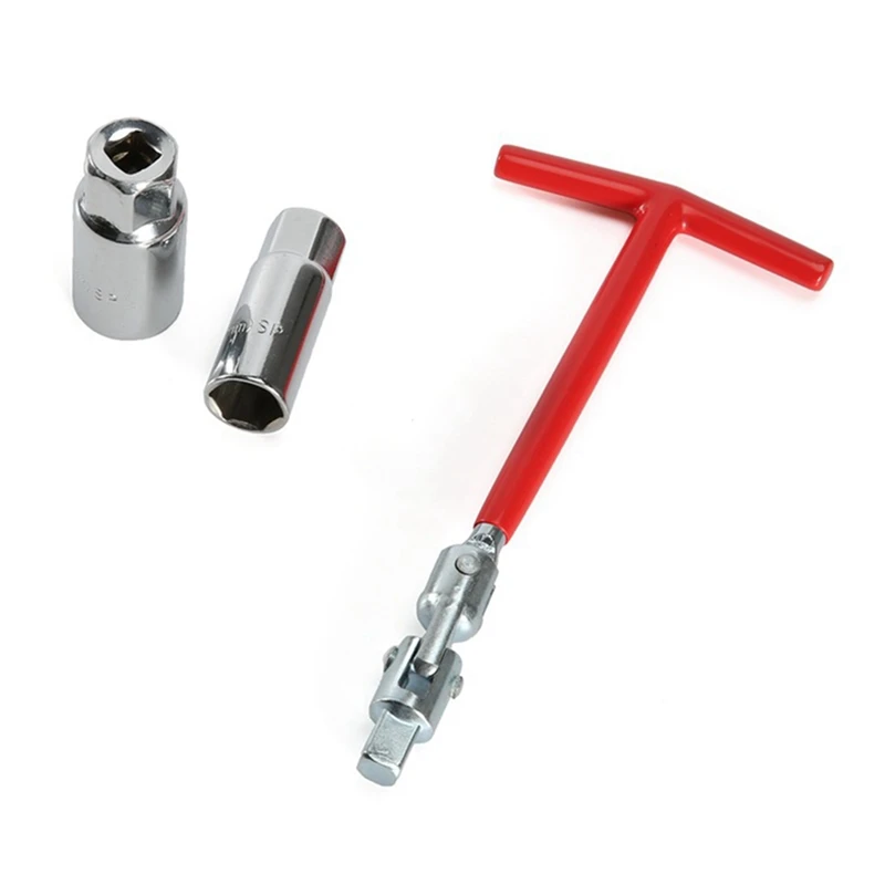 Spark Plug Socket Wrench Set Replacement Spare Parts Accessories Factory Socket Wrench Red Handle 4 Piece Set 16Mm T-Wrench
Spark Plug Socket Wrench Set Replacement Spare Parts Accessories Factory Socket Wrench Red Handle 4 Piece Set 16Mm T-Wrench