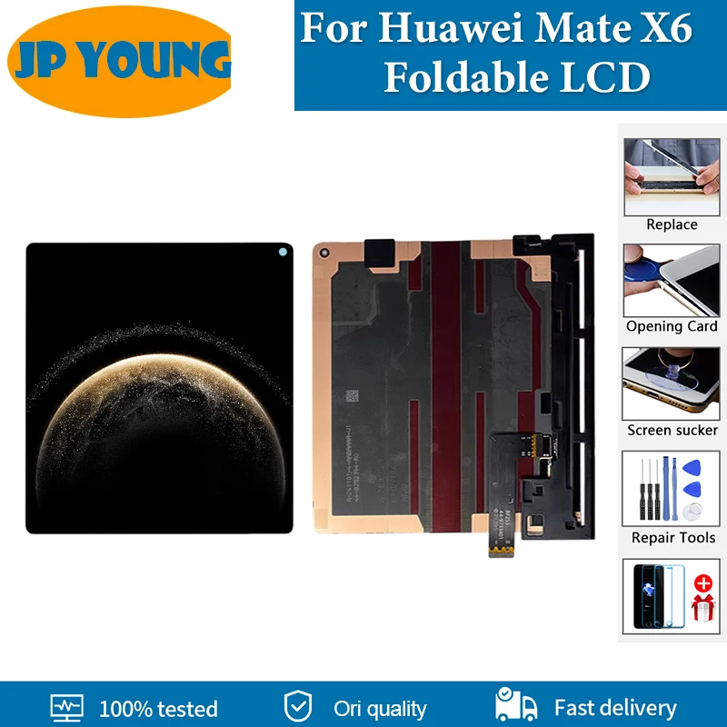 7,93 "оригинальный OLED-дисплей для Huawei Mate X6, складной ЖК-дисплей ICL-AL10 ICL-LX9, сенсорный экран, цифровая сборка, запасные части
7,93 "оригинальный OLED-дисплей для Huawei Mate X6, складной ЖК-дисплей ICL-AL10 ICL-LX9, сенсорный экран, цифровая сборка, запасные части