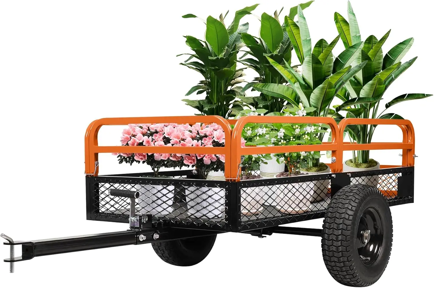Heavy Duty Steel Dump Cart 1500 Lbs Utility Garden Trailer ATV Dump Trailer with Removable Sides 15 Cubic Feet HD Agricultural T
Heavy Duty Steel Dump Cart 1500 Lbs Utility Garden Trailer ATV Dump Trailer with Removable Sides 15 Cubic Feet HD Agricultural T