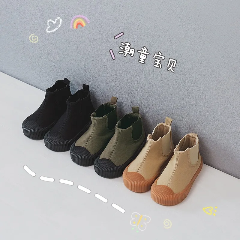 Children high-top canvas shoes baby with cotton warm soft bottom cute biscuit shoes spring & autumn boys girls school canvas
Children high-top canvas shoes baby with cotton warm soft bottom cute biscuit shoes spring & autumn boys girls school canvas