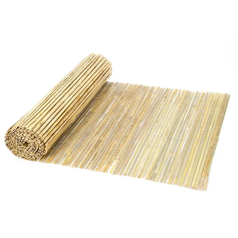 6 ft x 16 ft Natural Bamboo Slats Privacy Fence Panel
6 ft x 16 ft Natural Bamboo Slats Privacy Fence Panel
