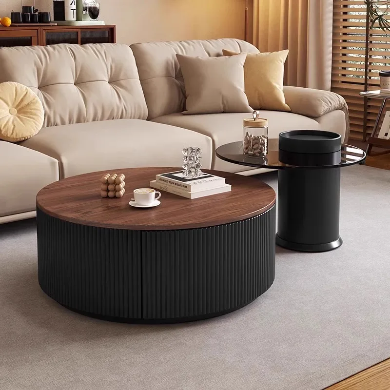 Medieval style round child and mother coffee table living room home modern light luxury advanced simple ancient style
Medieval style round child and mother coffee table living room home modern light luxury advanced simple ancient style