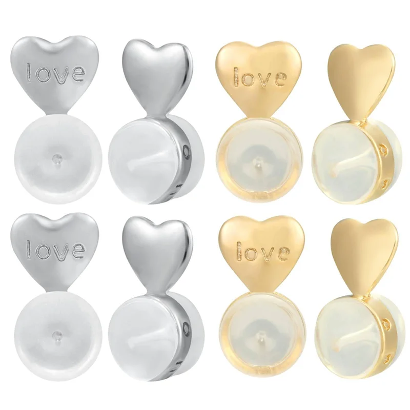 ABLQ 8PCS Earring Backs For Droopy-Ears, Earring Lifter Backs Replacements For Heavy Earrings
ABLQ 8PCS Earring Backs For Droopy-Ears, Earring Lifter Backs Replacements For Heavy Earrings