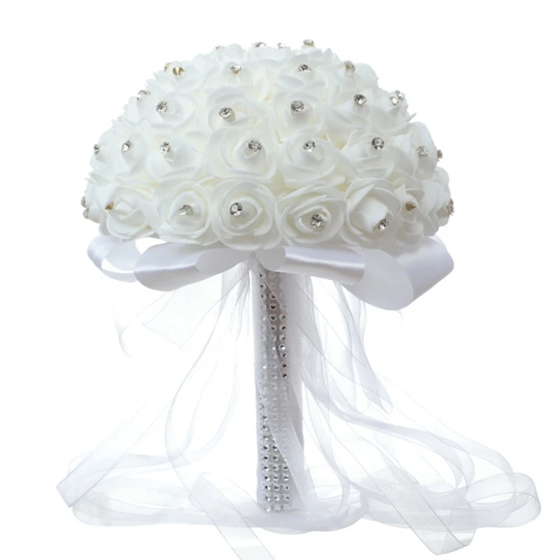 Artificial Flower Bouquet White Flowers Ornament Crafts Decor Supplies for Wedding Valentine Day Party Decor Drop shipping
Artificial Flower Bouquet White Flowers Ornament Crafts Decor Supplies for Wedding Valentine Day Party Decor Drop shipping