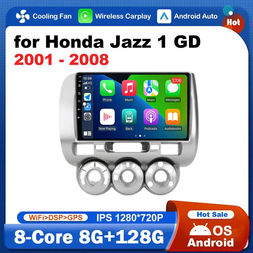 Car Video Multimedia Player 9 inch LHD for Honda Jazz 1 GD 2001 - 2008 Android System DSP Stereo WiFi Touch Screen 4G Auto Tools
Car Video Multimedia Player 9 inch LHD for Honda Jazz 1 GD 2001 - 2008 Android System DSP Stereo WiFi Touch Screen 4G Auto Tools