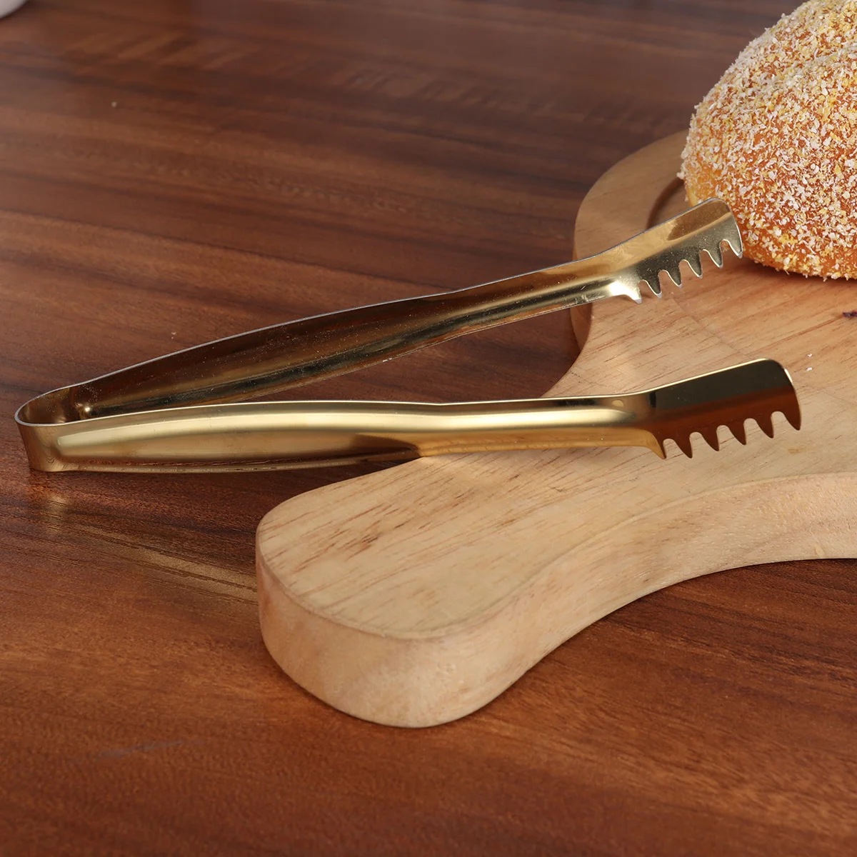 4 Pcs Mini Gold Stainless Steel Food Tongs for Serving Appetizers Bread Ice Cube Party Camping Holiday Gathering 
4 Pcs Mini Gold Stainless Steel Food Tongs for Serving Appetizers Bread Ice Cube Party Camping Holiday Gathering