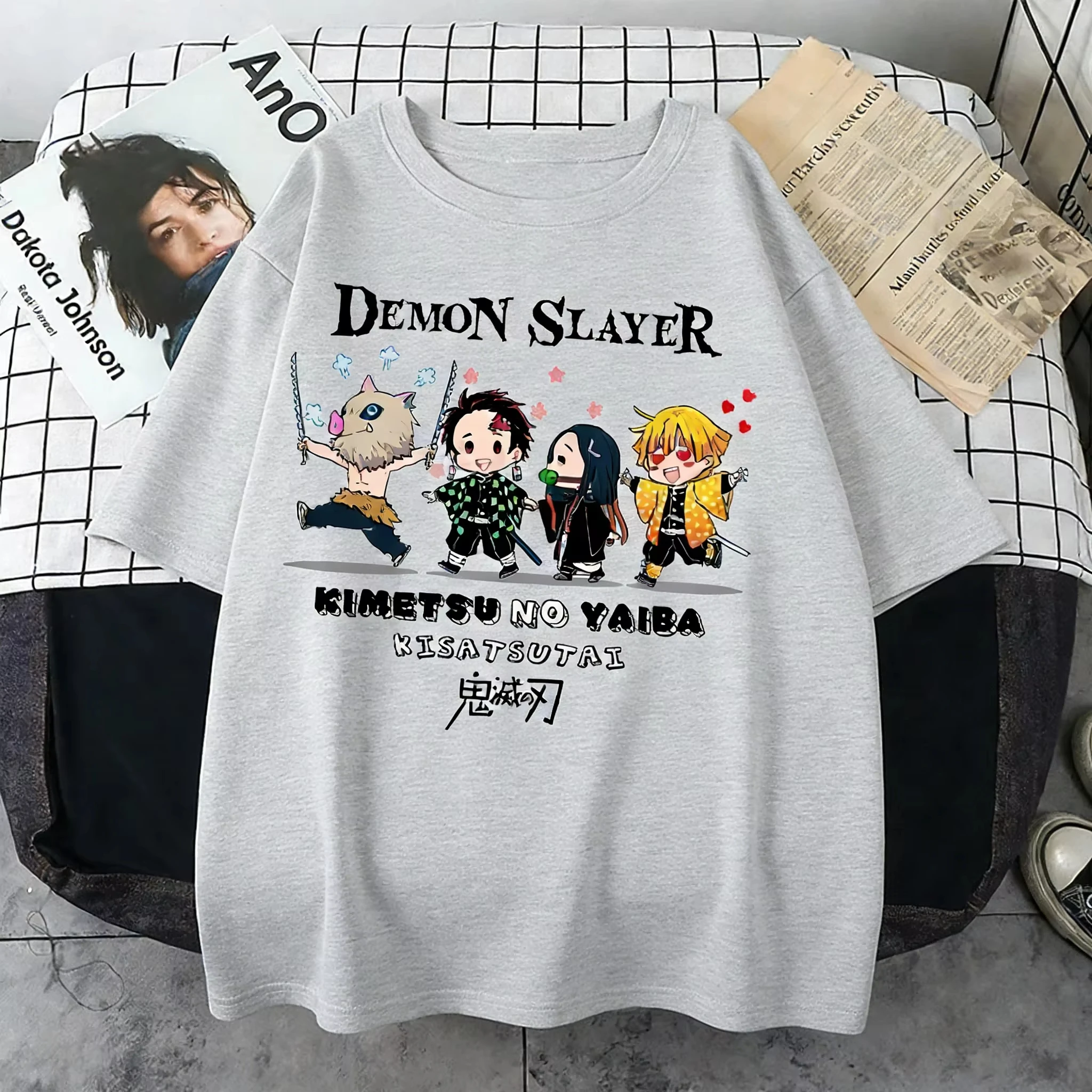 2026 New Summer Hot Japanese Demon Killer Pattern T-shirt Kawaii Kimetsu No Yaiba Womens T-shirt Tanjirou Kamado Top T-shirt
2026 New Summer Hot Japanese Demon Killer Pattern T-shirt Kawaii Kimetsu No Yaiba Womens T-shirt Tanjirou Kamado Top T-shirt