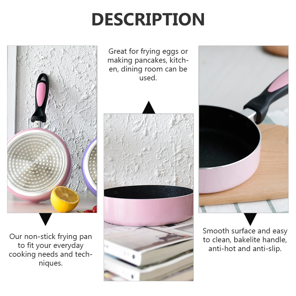 1pc Pink Non-stick Frying Pan Pancake Cooking Utensils Induction Gas Mini Aluminum Honeycomb Kitchen Helper Easy Clean
1pc Pink Non-stick Frying Pan Pancake Cooking Utensils Induction Gas Mini Aluminum Honeycomb Kitchen Helper Easy Clean