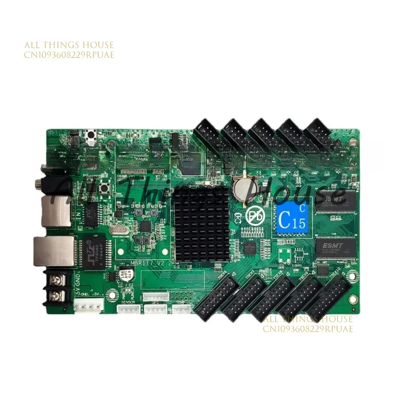 HD-C15c Full-Color LED Display Controller With HUB75 USB WIFI 4G LAN RJ45 Video Card LED Matrix Panel Asynchronous Control Card
HD-C15c Full-Color LED Display Controller With HUB75 USB WIFI 4G LAN RJ45 Video Card LED Matrix Panel Asynchronous Control Card