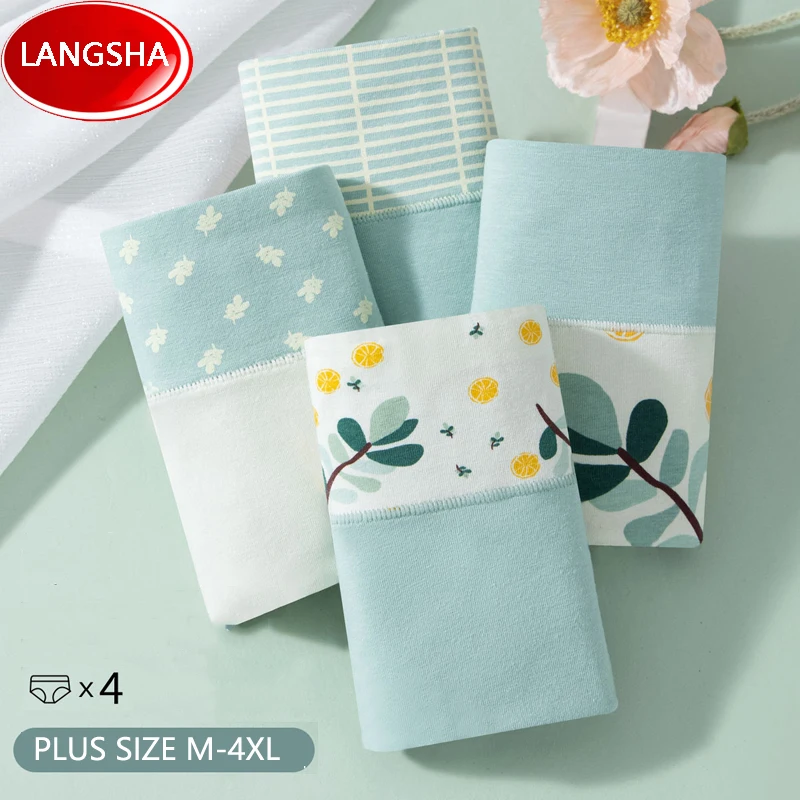 4PCS High Waist Slimming Underwear Cotton Women Panties Breathable Seamless Ladies Briefs Plus Size Panty Sexy Female Lingerie
4PCS High Waist Slimming Underwear Cotton Women Panties Breathable Seamless Ladies Briefs Plus Size Panty Sexy Female Lingerie