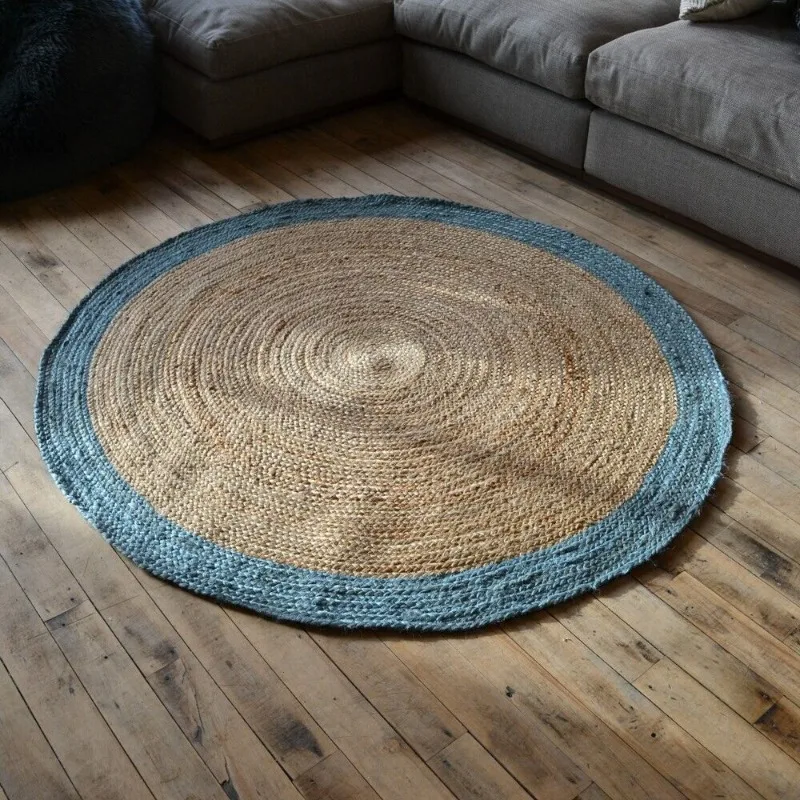 Rug 100% Natural Jute Hand Braided Round Rug Modern Living Floor Area Carpet
Rug 100% Natural Jute Hand Braided Round Rug Modern Living Floor Area Carpet