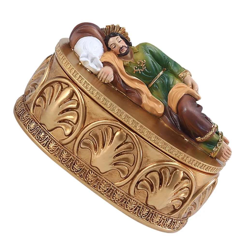 Jewelry Box Resin Desktop Adornment Ring Holder Case Storage Container Ear Studs Dustproof Craft Box Small
Jewelry Box Resin Desktop Adornment Ring Holder Case Storage Container Ear Studs Dustproof Craft Box Small