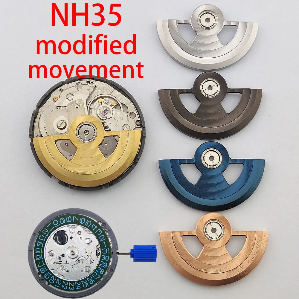 Watch Movement Rotors Automatic Mechanical Fits for NH34 NH35 NH38 NH39 7S26 7S36 NH36 Movements Replace Compatible Parts
Watch Movement Rotors Automatic Mechanical Fits for NH34 NH35 NH38 NH39 7S26 7S36 NH36 Movements Replace Compatible Parts