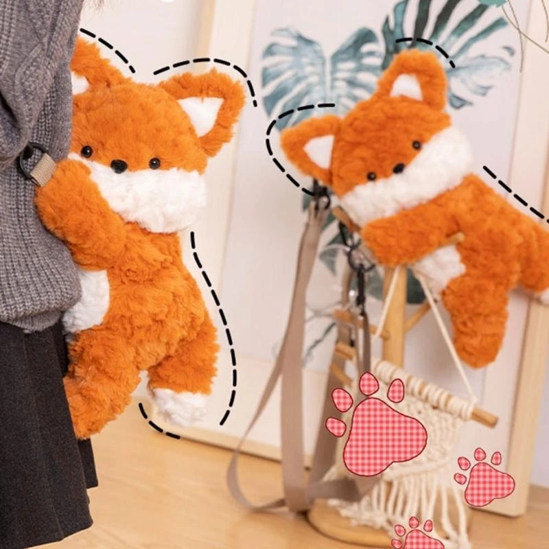 G5ae плюшевый рюкзак плюшевые лисицы на плече мешка с мягкой сумкой для кросс кумочка школьная сумка для школьной школьной сумки 
G5ae плюшевый рюкзак плюшевые лисицы на плече мешка с мягкой сумкой для кросс кумочка школьная сумка для школьной школьной сумки