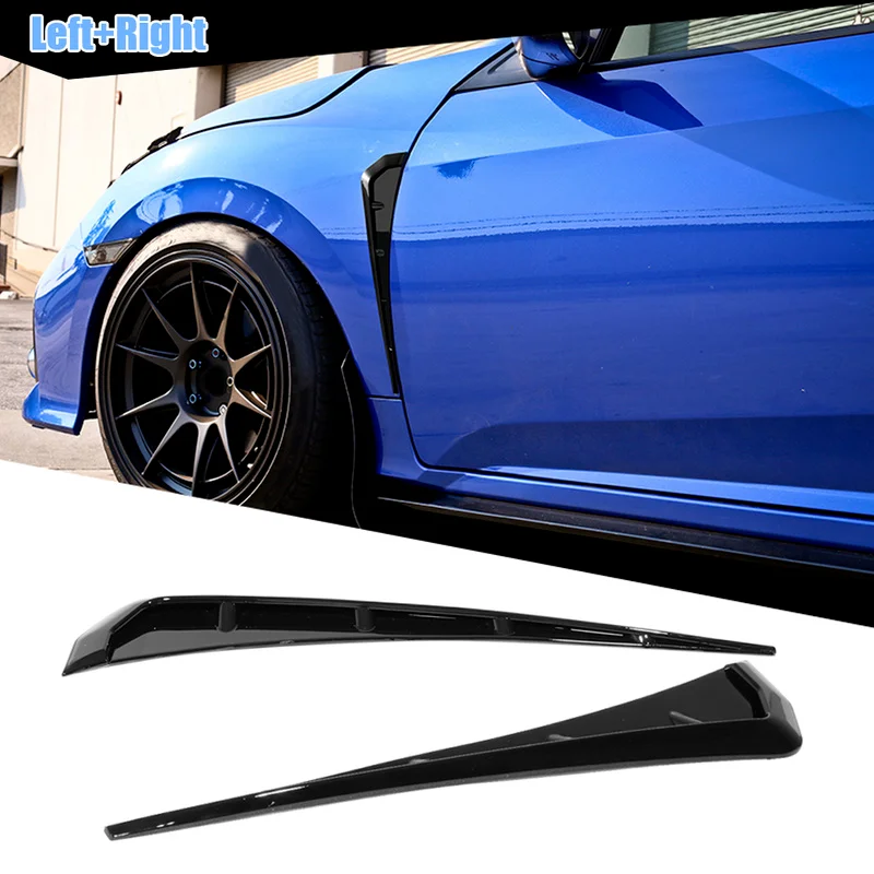 2Pcs Glossy Black Universal Air Fender Side Vent Trim Car Exterior Side Fender Vent Air Wing Cover Trim Auto Accessories
2Pcs Glossy Black Universal Air Fender Side Vent Trim Car Exterior Side Fender Vent Air Wing Cover Trim Auto Accessories