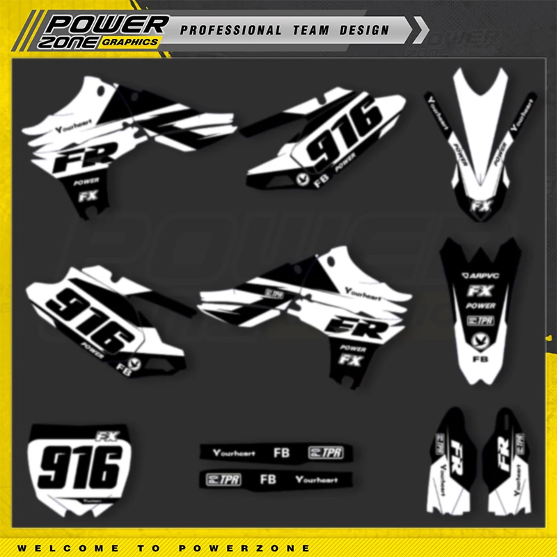PowerZone пользовательские графические фоны для команды, набор наклеек для YAMAHA YZF450 2010 2011 2012 2013, наклейки на мотоцикл 011
PowerZone пользовательские графические фоны для команды, набор наклеек для YAMAHA YZF450 2010 2011 2012 2013, наклейки на мотоцикл 011