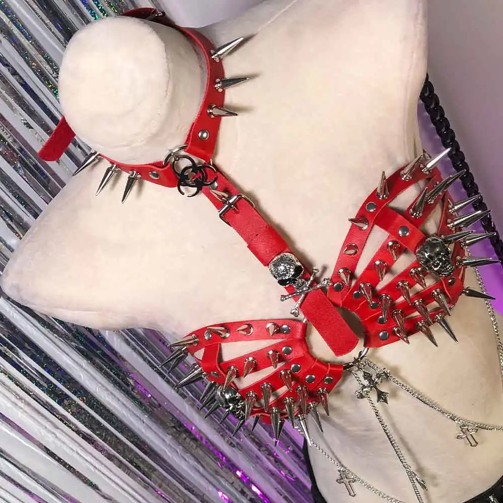 Кавайные готические топы DIY в стиле Харадзюку Y2K из веганской кожи, панк-рок, с заклепками, винтажные, для подростков, в стиле E-Girls, эмо 90-х, диджитал-гранж
Кавайные готические топы DIY в стиле Харадзюку Y2K из веганской кожи, панк-рок, с заклепками, винтажные, для подростков, в стиле E-Girls, эмо 90-х, диджитал-гранж