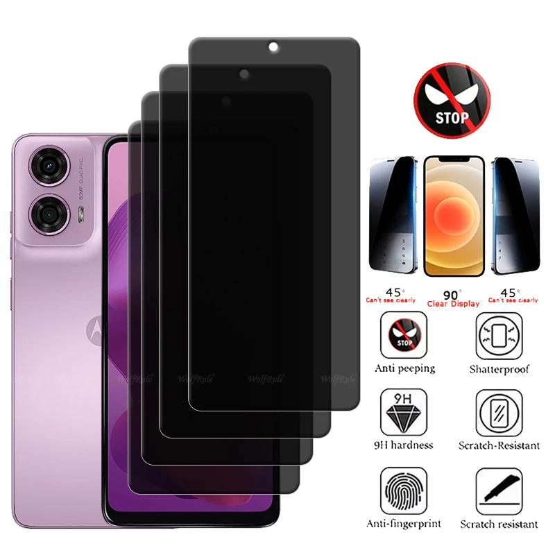 1/2/3/4Pcs For Moto G24 Glass Motorola Moto G24 Tempered Glass Protective HD 9H Privacy Anti-Spy Glue Screen Protector Moto G24
1/2/3/4Pcs For Moto G24 Glass Motorola Moto G24 Tempered Glass Protective HD 9H Privacy Anti-Spy Glue Screen Protector Moto G24