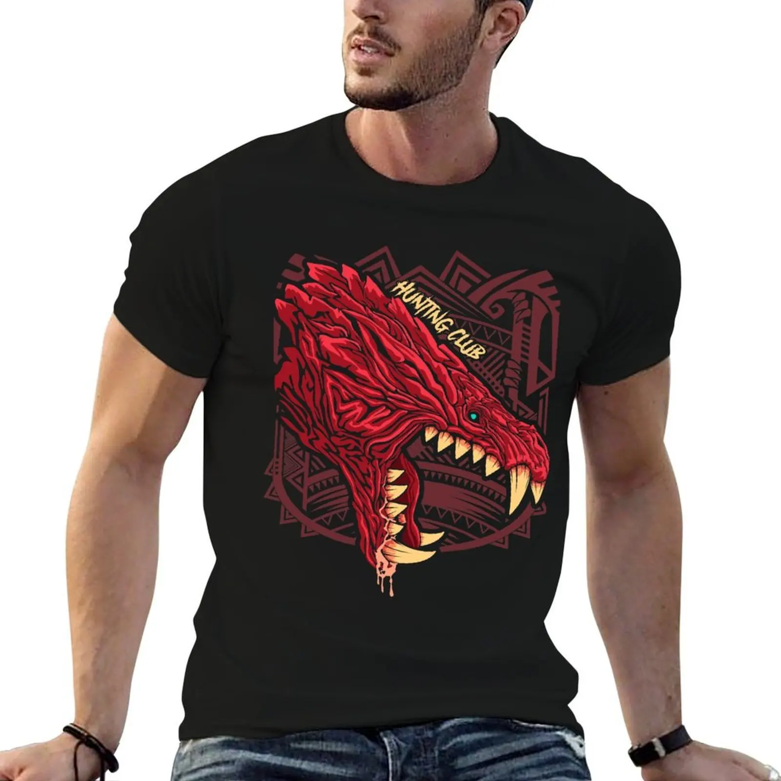Odogaron Hunting club T-Shirt man t shirt heavy cotton men t shirt cotton 100% t shirts for man slim fit T-Shirt
Odogaron Hunting club T-Shirt man t shirt heavy cotton men t shirt cotton 100% t shirts for man slim fit T-Shirt