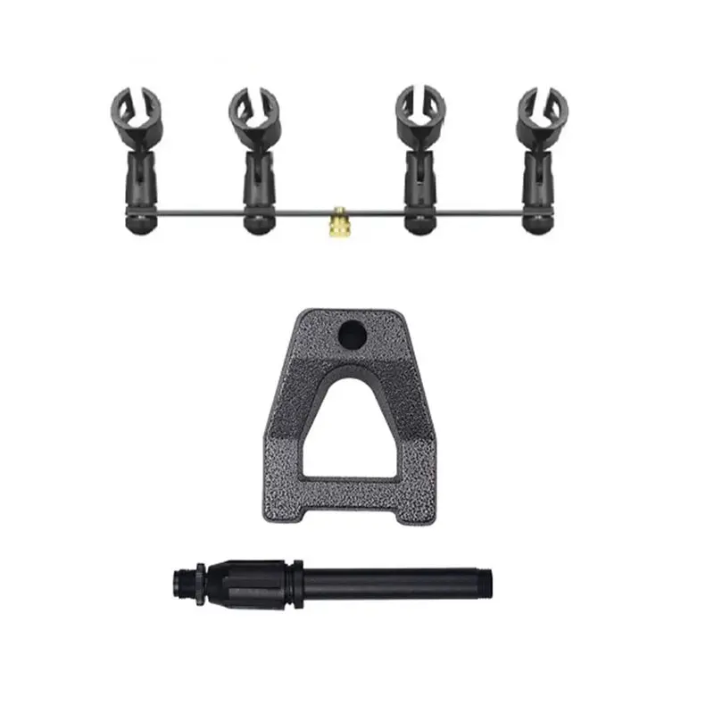 B48B-Tripod Floor Stand For Interview, Speech Chorus Studio- 4 In 1 Microphone Clip Stereo T-Bar Thread Adapter Bar Mount Stand
B48B-Tripod Floor Stand For Interview, Speech Chorus Studio- 4 In 1 Microphone Clip Stereo T-Bar Thread Adapter Bar Mount Stand
