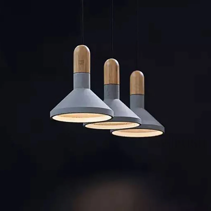 Handmade Wood Cement Pendant Lamp Nordic Design Concrete Hanging Light Dining Room Restaurant Cafe Suspension Ceiling Chandelier
Handmade Wood Cement Pendant Lamp Nordic Design Concrete Hanging Light Dining Room Restaurant Cafe Suspension Ceiling Chandelier