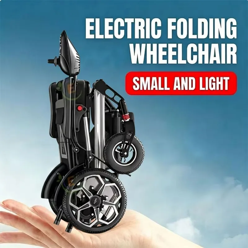 Medical Rehabilitation Load Weight 120kg Aluminum Alloy Smart Remote Control Electromagnetic Brake Power Electric Wheelchair
Medical Rehabilitation Load Weight 120kg Aluminum Alloy Smart Remote Control Electromagnetic Brake Power Electric Wheelchair