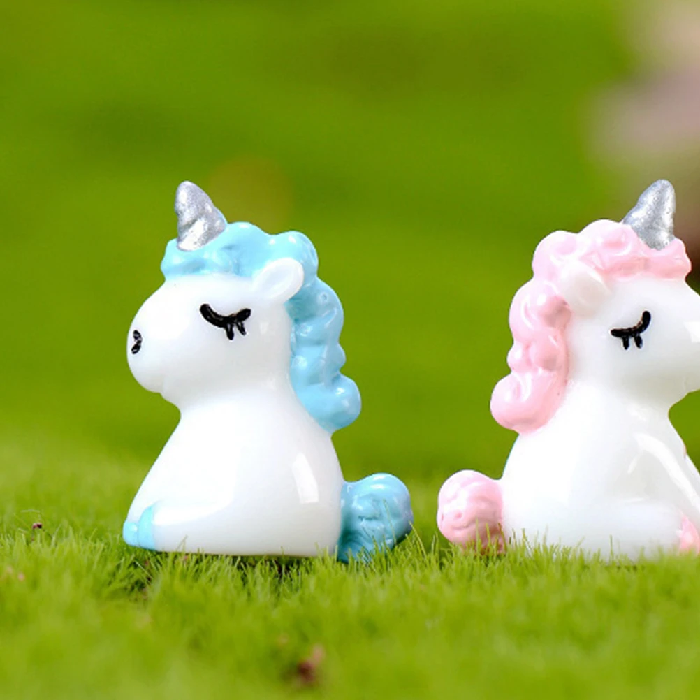 10pcs Mini Unicorn Figurines Resin Craft Projects Garden Decoration DIY Scene Miniature Unicorns Sculpture Adorable Lifelike
10pcs Mini Unicorn Figurines Resin Craft Projects Garden Decoration DIY Scene Miniature Unicorns Sculpture Adorable Lifelike