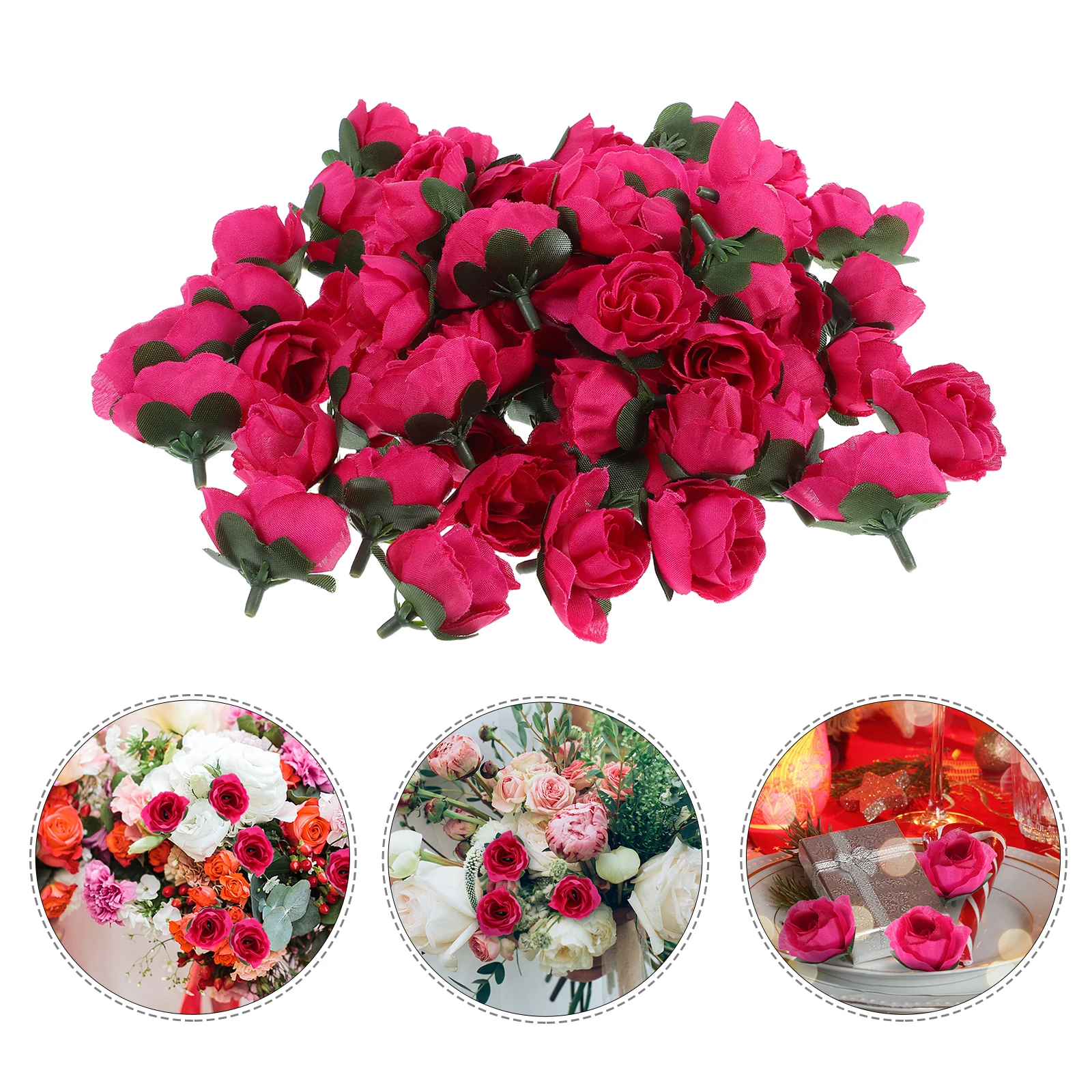 60 Pcs Artificial Simulation Rose Head Bridesmaid Wedding Flowers Decorations Faux Haltbare
60 Pcs Artificial Simulation Rose Head Bridesmaid Wedding Flowers Decorations Faux Haltbare