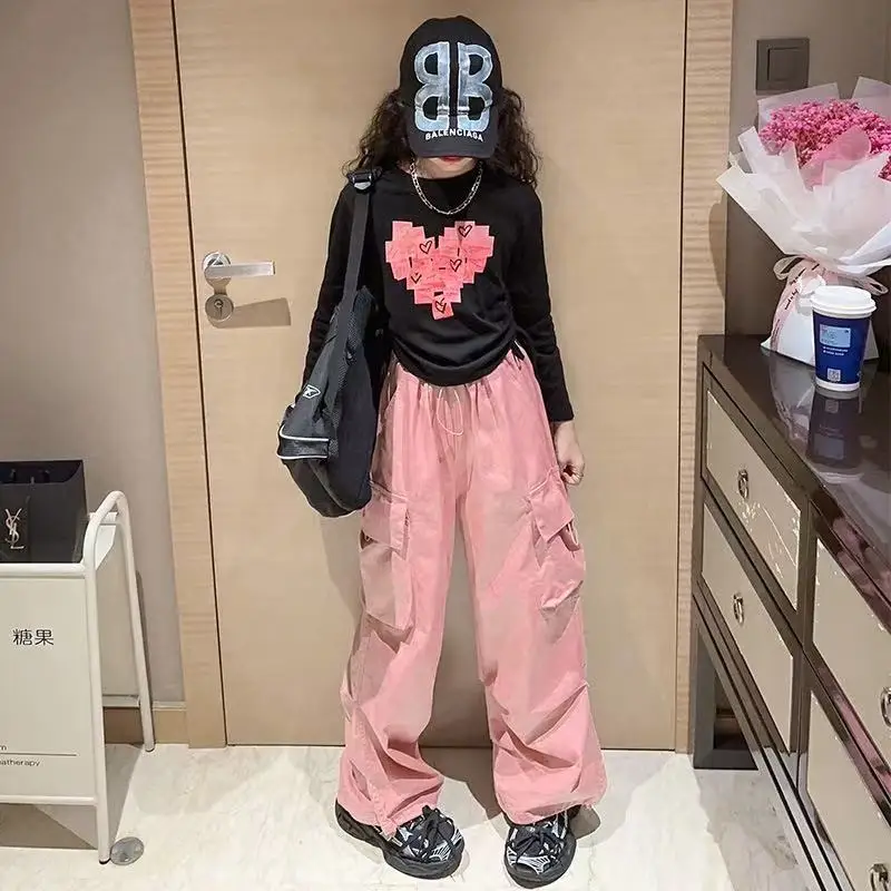 Girls' Spring and Autumn Pants 2025 New Style Middle and Large Children's Stylish Straight Leg Pants Girls' Casual Pants
Girls' Spring and Autumn Pants 2025 New Style Middle and Large Children's Stylish Straight Leg Pants Girls' Casual Pants