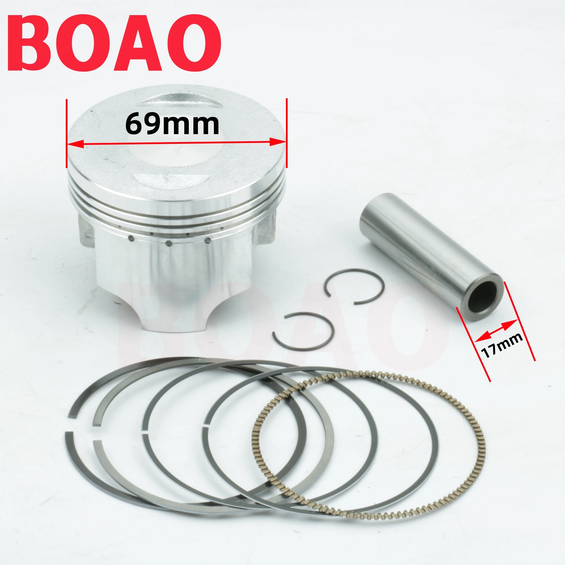69mm 17mm Pin Ring Piston Kits Set Fit for Zongshen CB250 250cc Water Cooled Engine ATV Dirt Bike
69mm 17mm Pin Ring Piston Kits Set Fit for Zongshen CB250 250cc Water Cooled Engine ATV Dirt Bike