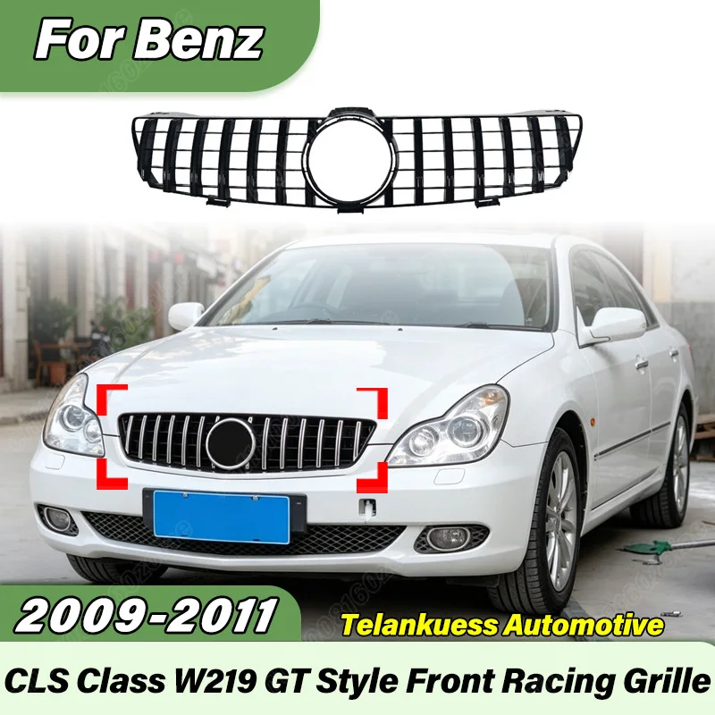 For Mercedes Benz CLS Class W219 CLS350 2009 2010 2011 Automobile GT Style Front Bumper Air Intake Grille Body Modification Kit
For Mercedes Benz CLS Class W219 CLS350 2009 2010 2011 Automobile GT Style Front Bumper Air Intake Grille Body Modification Kit