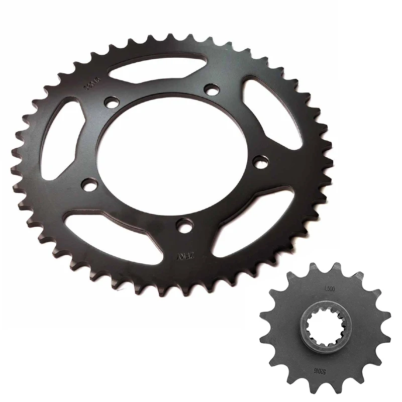 520 53T 16T Motorcycle Front Rear Sprocket For Kove 500
520 53T 16T Motorcycle Front Rear Sprocket For Kove 500