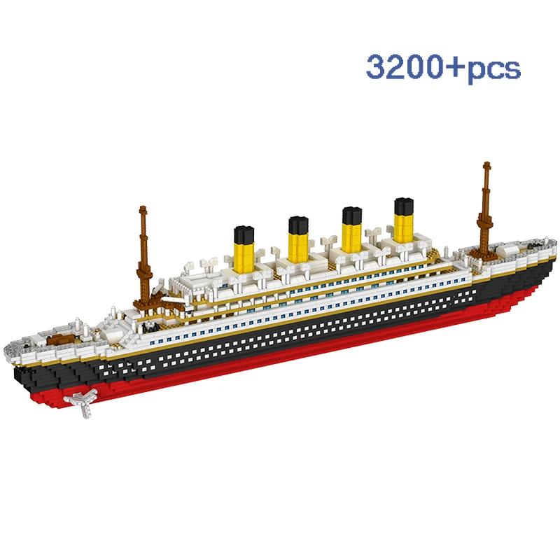 Креативный круизный корабль, микро строительные блоки, коллекция лодок, сделай сам, строительные кирпичи, игрушки, модель Титаника, подарки на день рождения, Рождество
Креативный круизный корабль, микро строительные блоки, коллекция лодок, сделай сам, строительные кирпичи, игрушки, модель Титаника, подарки на день рождения, Рождество