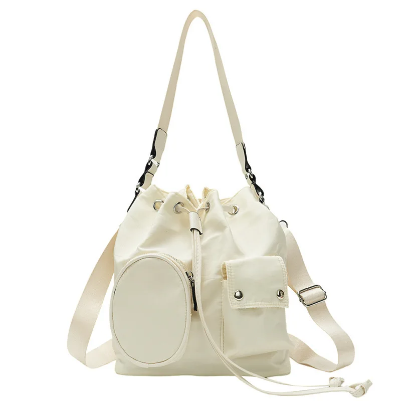 Luxury Shoulder Bag Drawstring Nylon Armpit Portable Bucket Oxford Cloth Handbags For Women High-Quality Messenger Crossbody Y2k
Luxury Shoulder Bag Drawstring Nylon Armpit Portable Bucket Oxford Cloth Handbags For Women High-Quality Messenger Crossbody Y2k