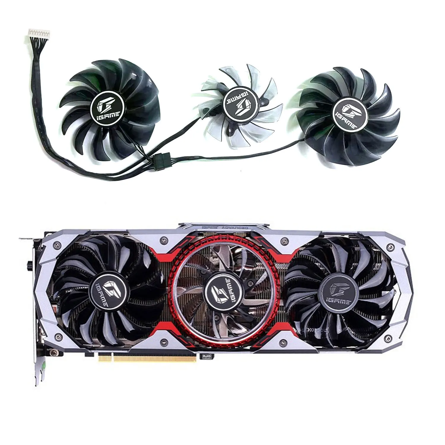 New PVA080E12R DC 12V 0.5A 8PIN for Colorful iGame GeForce RTX 2070S 2080S Advanced OC graphics card
New PVA080E12R DC 12V 0.5A 8PIN for Colorful iGame GeForce RTX 2070S 2080S Advanced OC graphics card
