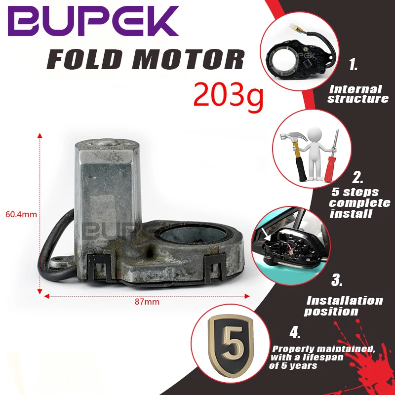 BUPEK For VW Transporter T5 Golf CC Skoda Octavia Rapid Karoq Car Rear view Mirror Electric Fold Folding Motor Car accessories
BUPEK For VW Transporter T5 Golf CC Skoda Octavia Rapid Karoq Car Rear view Mirror Electric Fold Folding Motor Car accessories