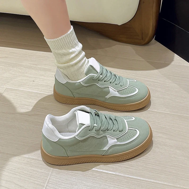 Summer New Round Head Thick Bottom Simple Shallow Mouth with Female Vulcanized Shoes Fashion Comfortable Casual Sports Shoes
Summer New Round Head Thick Bottom Simple Shallow Mouth with Female Vulcanized Shoes Fashion Comfortable Casual Sports Shoes