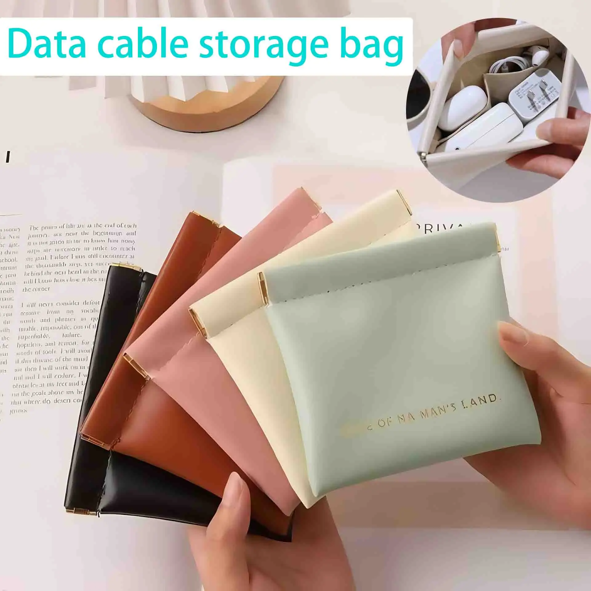 1-3 PCS Makeup Bag Portable PU Leather Pillow Makeup Bag High Beauty Travel Handheld Earphone Storage Bag Data cable storage bag
1-3 PCS Makeup Bag Portable PU Leather Pillow Makeup Bag High Beauty Travel Handheld Earphone Storage Bag Data cable storage bag
