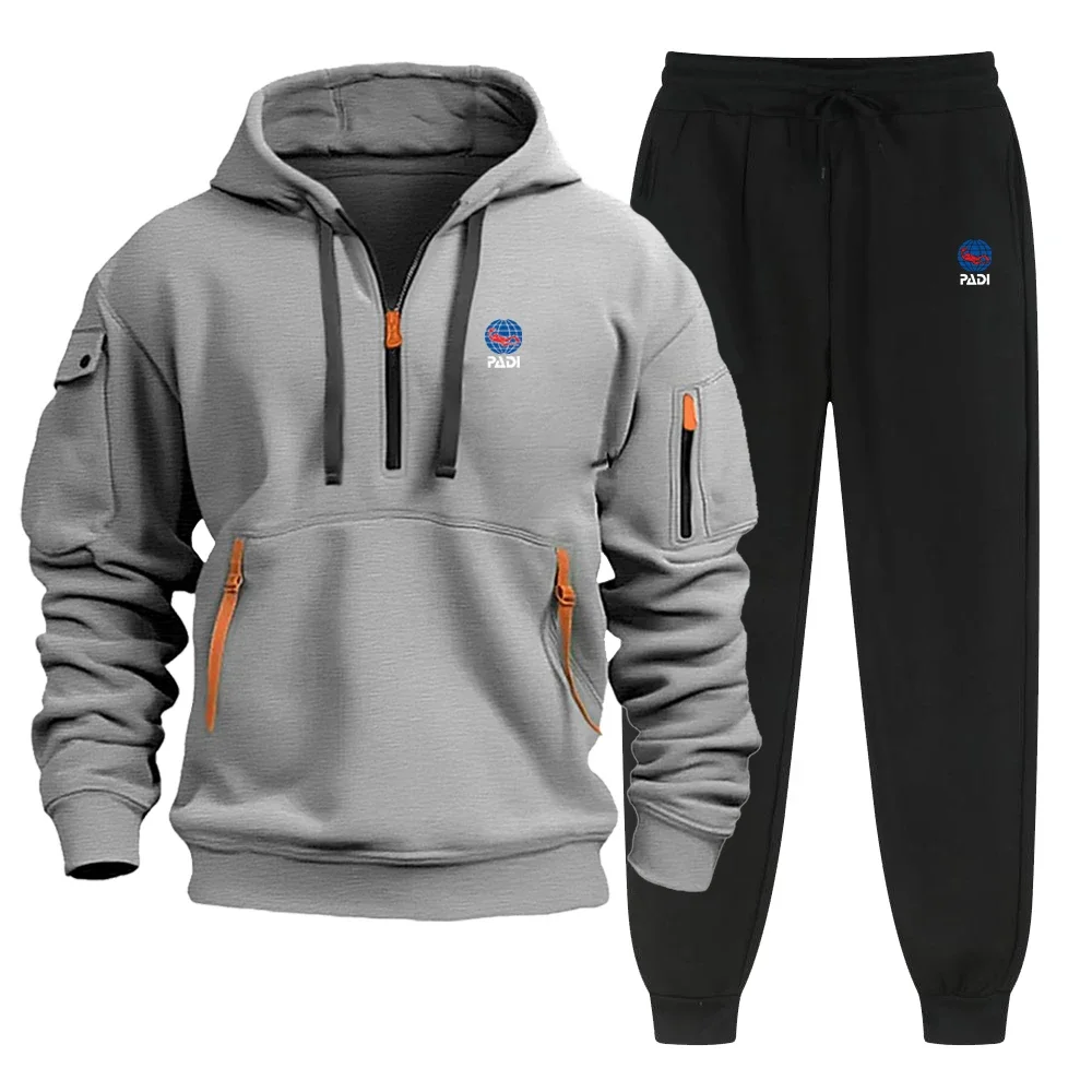 PDAI Decorative Pocket and Velvet Hooded Sports Set
PDAI Decorative Pocket and Velvet Hooded Sports Set