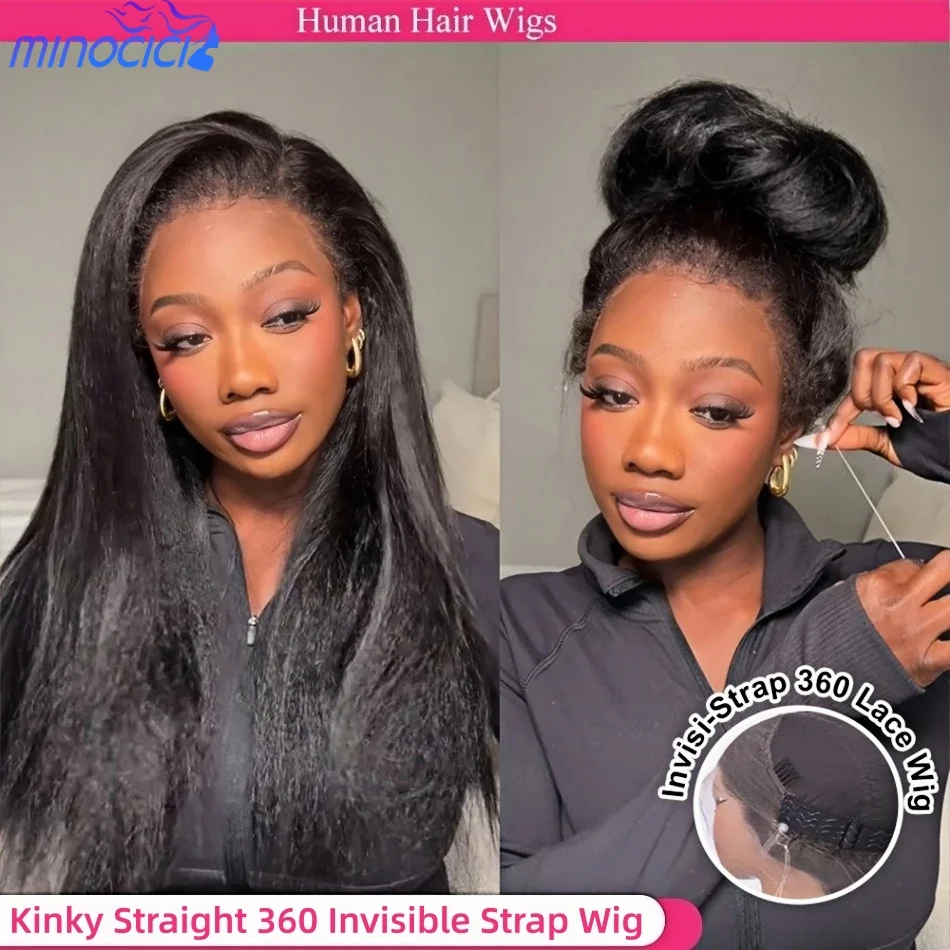 30 Inch 360 Lace Front Wigs Human Hair Kinky Straight 250 Density Invisible Strap 360 Hd Full Lace Wig Pre Plucked Brazilian Human Hair Wigs
30 Inch 360 Lace Front Wigs Human Hair Kinky Straight 250 Density Invisible Strap 360 Hd Full Lace Wig Pre Plucked Brazilian Human Hair Wigs