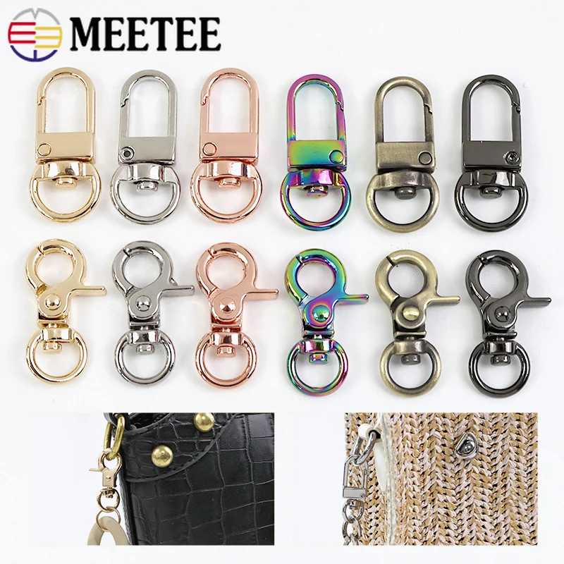 10Pcs Meetee 10mm Metal Swivel Lobster Buckles Keychain Dog Collar Trigger Snap Clasp Bags Strap Connector Hardware Accessories
10Pcs Meetee 10mm Metal Swivel Lobster Buckles Keychain Dog Collar Trigger Snap Clasp Bags Strap Connector Hardware Accessories