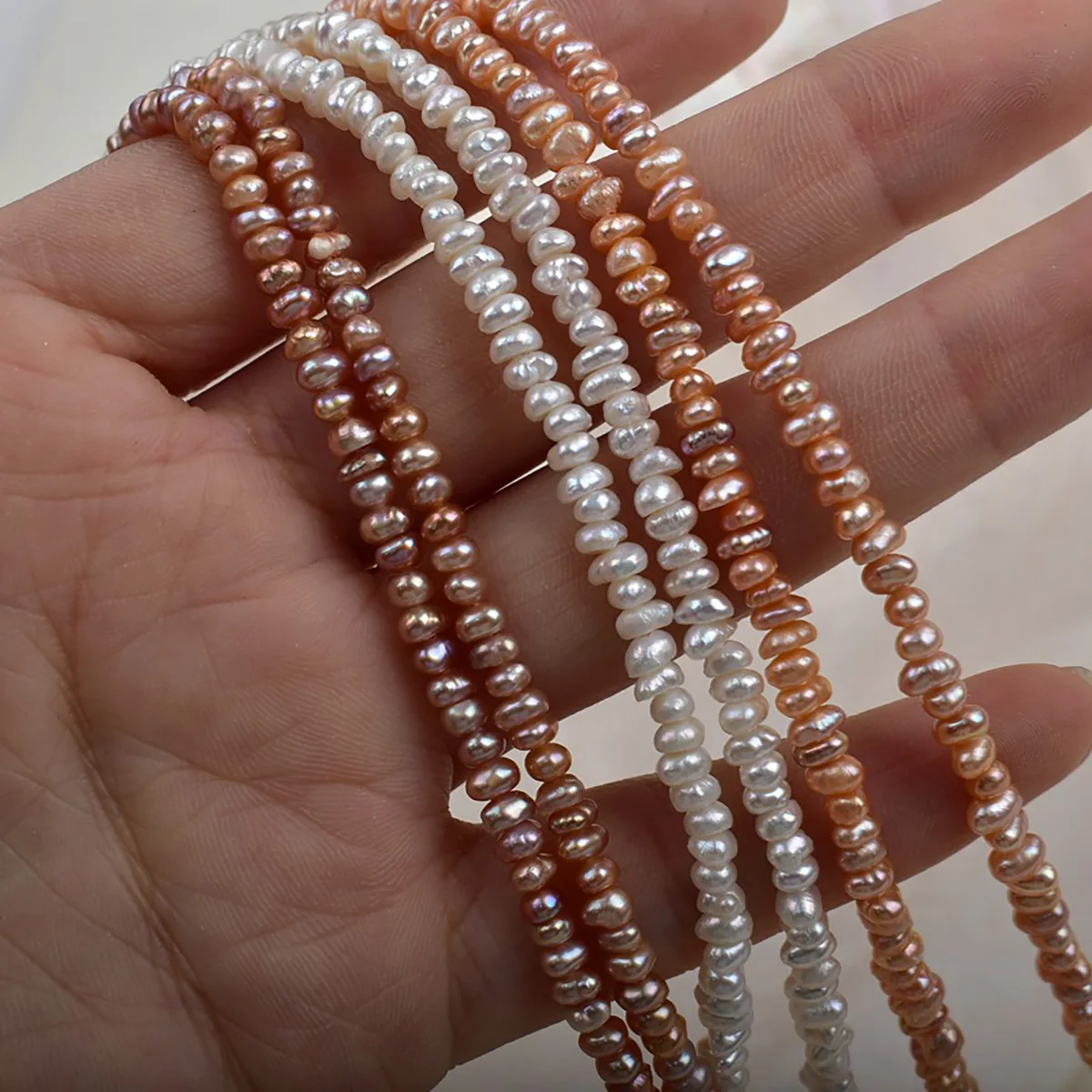 Natural Freshwater Pearl A 4-5mm Flat Pearl Loose Beads Charms for DIY Women Men Necklace Bracelets Jewelry Making Accessories
Natural Freshwater Pearl A 4-5mm Flat Pearl Loose Beads Charms for DIY Women Men Necklace Bracelets Jewelry Making Accessories