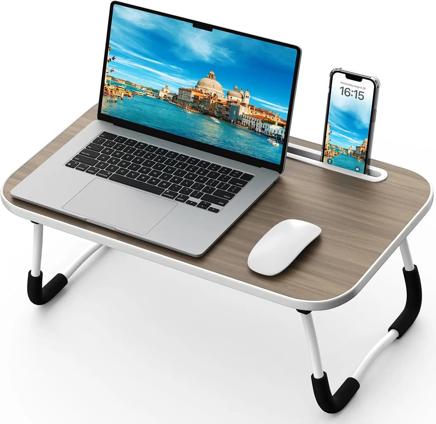 Foldable Lap Desk With Tablet Slot, Portable Laptop Desk For Bed, Lightweight Bed Desk For Working Writing Drawing Eating On
Foldable Lap Desk With Tablet Slot, Portable Laptop Desk For Bed, Lightweight Bed Desk For Working Writing Drawing Eating On