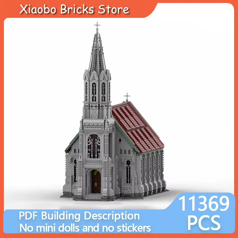 Street View Model MOC Building Vintage Old Church in Small Town Modular Technology Gifts Children Holiday Assemble Toys Suit
Street View Model MOC Building Vintage Old Church in Small Town Modular Technology Gifts Children Holiday Assemble Toys Suit