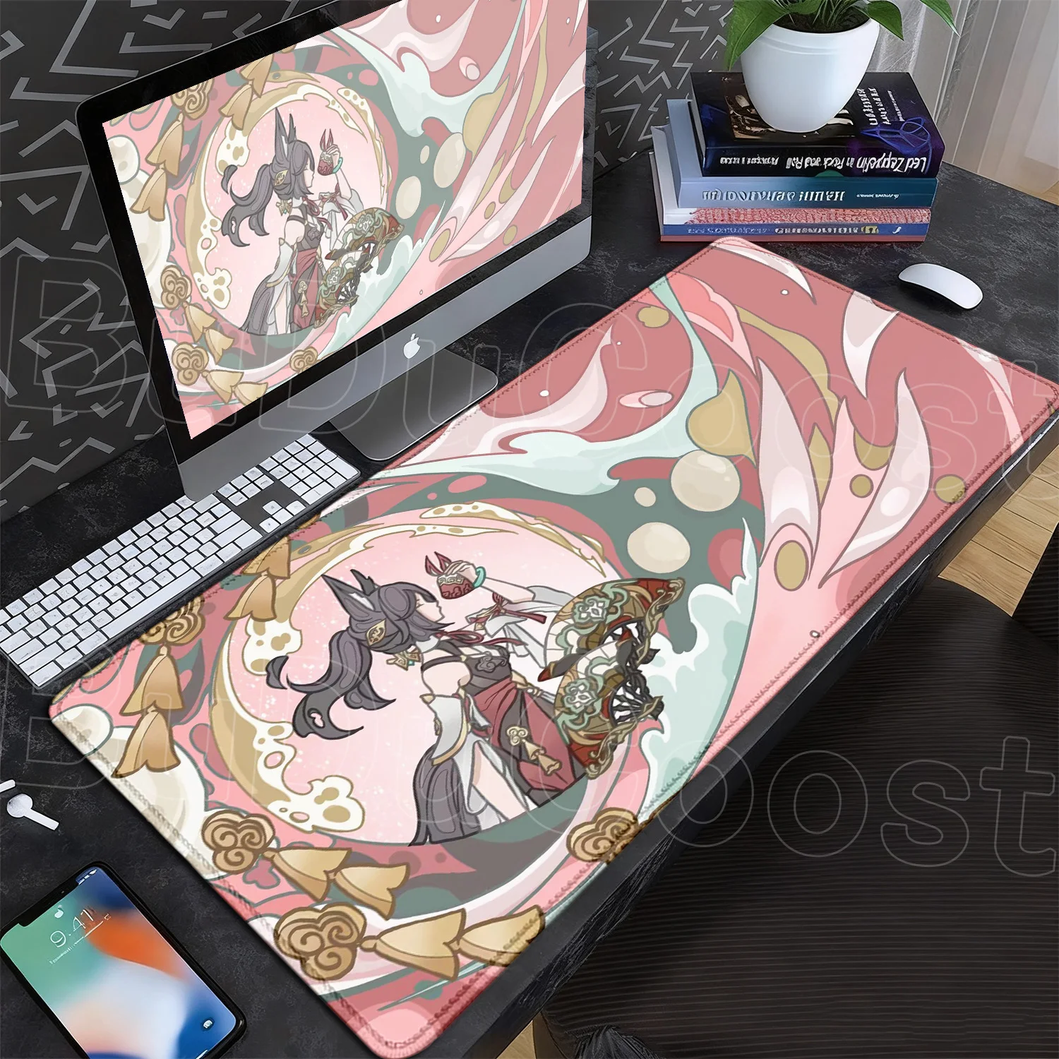 900x400MM Genshin Impact Venti Yoimiya Large XXL Mouse Pad Non-Slip Rubber Edge locking Keyboard Mat Office accessories Game Rug
900x400MM Genshin Impact Venti Yoimiya Large XXL Mouse Pad Non-Slip Rubber Edge locking Keyboard Mat Office accessories Game Rug