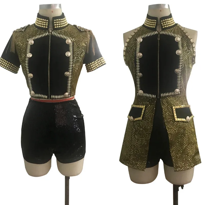 Sparkly Golden Crystals Mesh Bodysuit Women Feather Leotard Outfit Female Bar Dance Stage Party Dance Costume Celebrate Dress
Sparkly Golden Crystals Mesh Bodysuit Women Feather Leotard Outfit Female Bar Dance Stage Party Dance Costume Celebrate Dress